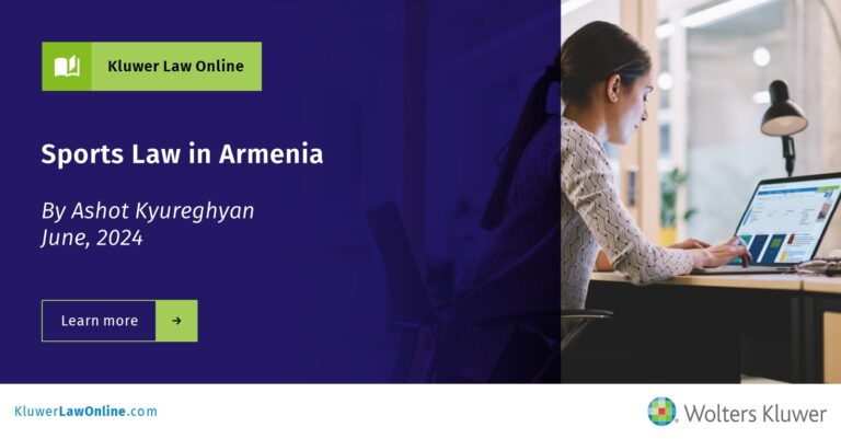 Read more about the article The International Encyclopedia of Sports Law – Armenia